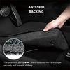 Reg/DBL Cab/Crewmax Kagu 1st Row Floormat - Black — 2007-2011 Toyota Tundra