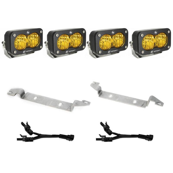 S2 Sport Fog Pocket Kit - Baja Amber — 2022+ Toyota Tundra