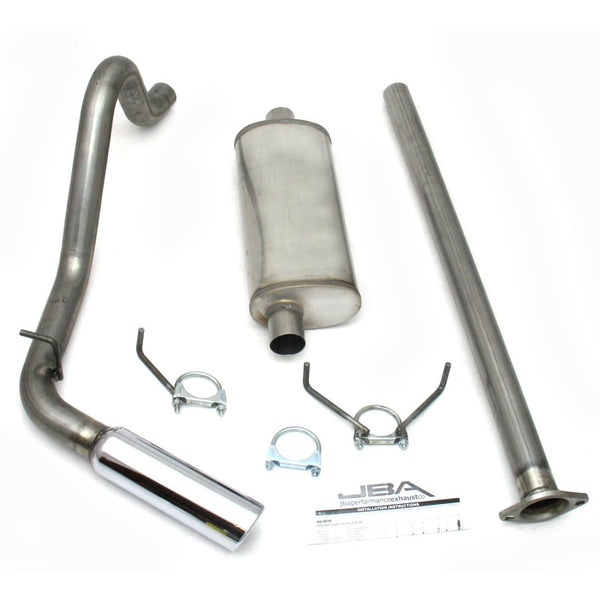 All 2.7/4.0L 409SS Pass Side Single Exit Cat-Back Exhaust — 05-12 Toyota Tacoma
