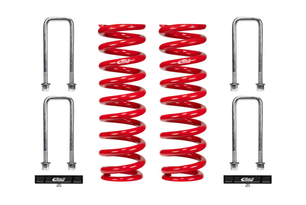 PRO-Lift Kit Springs Front Springs & Rear 1in. Block — 19-21 Toyota Tundra