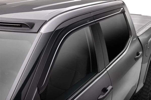 CrewMax Ventvisor Low Profile (4pc) - Smoke — 22-24 Toyota Tundra