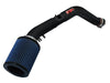 4 Cyl. only Wrinkle Black Power-Flow Air Intake System — 97-99 Toyota Tacoma