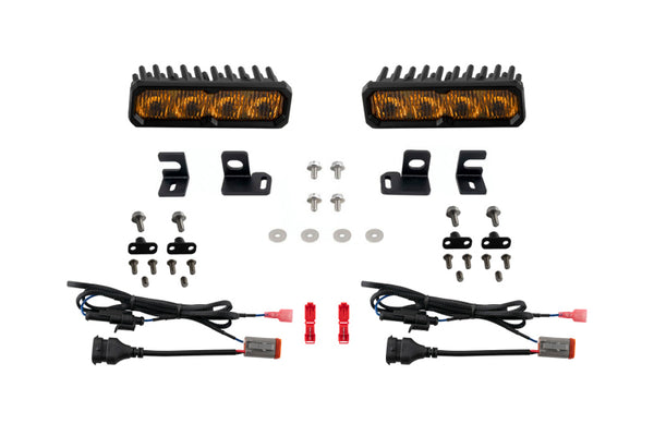 Fog SS6 Pro LED Kit Yellow 3000K — 2024-2026 Toyota Tacoma