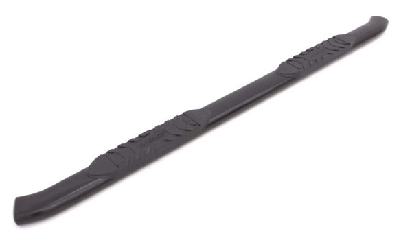 5in Oval Curved Steel Nerf Bars Access Cab - Black — 2007+ Toyota Tundra