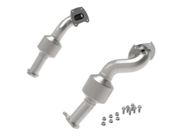 Twisted Steel Down Pipe 409SS w/ Cat V6-3.5L — 16-17 Toyota Tacoma