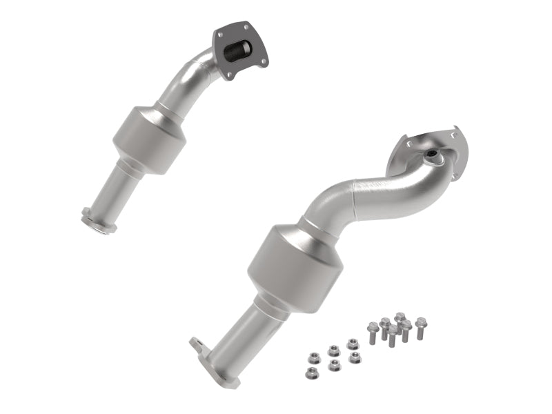 Twisted Steel Down Pipe 409SS w/ Cat V6-3.5L — 16-17 Toyota Tacoma