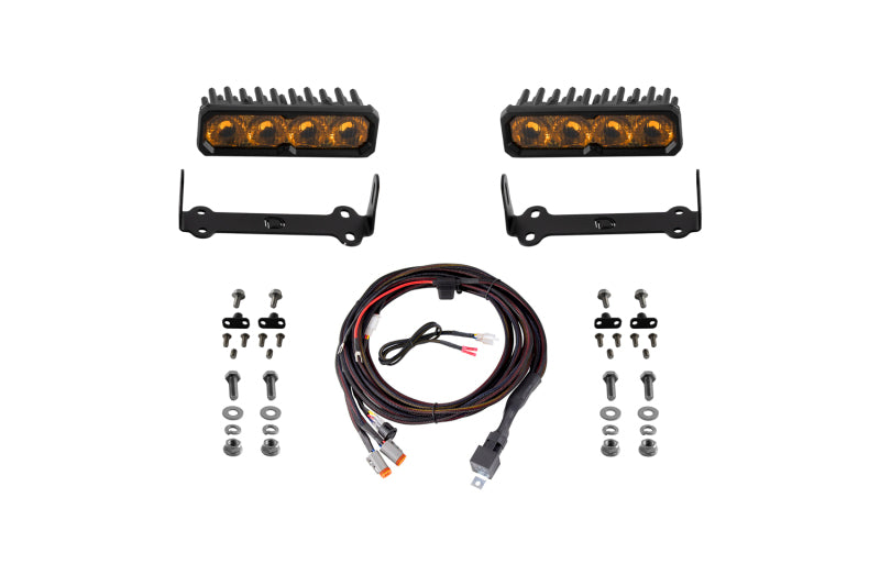 SS6 Max LED Kit Yellow Driving 3000K — 2014-2024 Toyota 4Runner