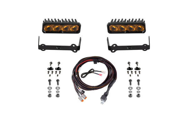 SS6 Pro LED Kit Yellow Driving 3000K — 2014-2024 Toyota 4Runner