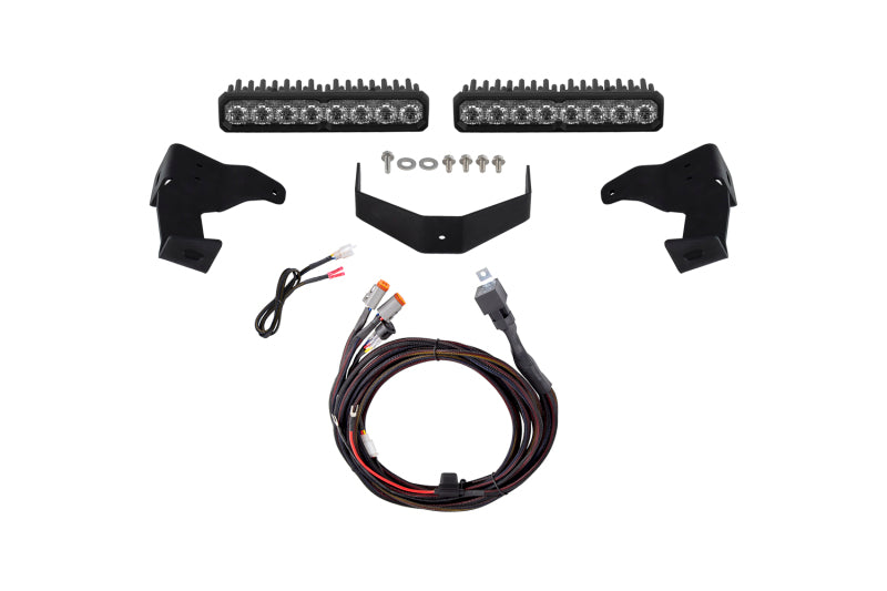 Stealth Lightbar SS10 Max White Combo — 2024 Toyota Tacoma