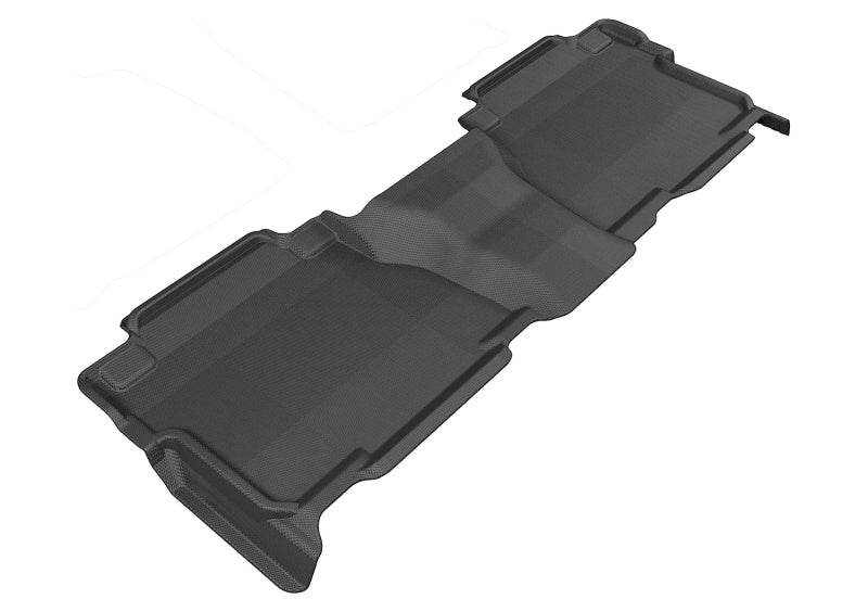 Crewmax Kagu 2nd Row Floormats - Black — 2007-2013 Toyota Tundra