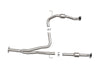 V6-3.5L Twisted Steel Y-Pipe w/ Cat — 16-17 Toyota Tacoma