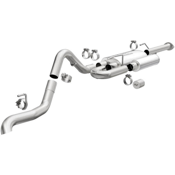 Stainless Overland Cat-Back Exhaust — 16-21 Toyota Tacoma