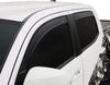 CrewMax Ventvisor Low Profile 4pc - Matte Black — 07-21 Toyota Tundra