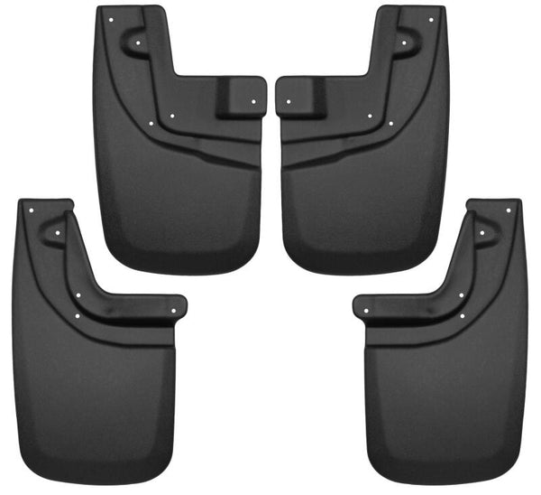 OEM Fender Flares Front and Rear Mud Guards - Black — 05-15 Toyota Tacoma