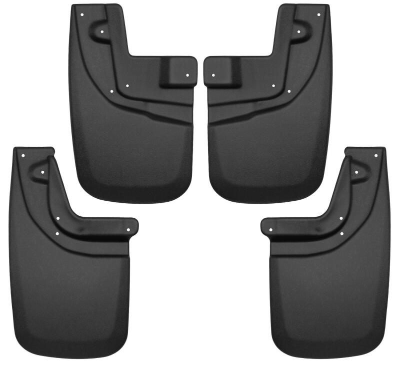 OEM Fender Flares Front and Rear Mud Guards - Black — 05-15 Toyota Tacoma