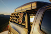 Bed Rack - Black Aluminum — 16-23 Toyota Tacoma