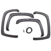 SX-Sport Style Textured Elite Series Fender Flares - Black (4 Pc.) — 16-17 Toyota Tacoma