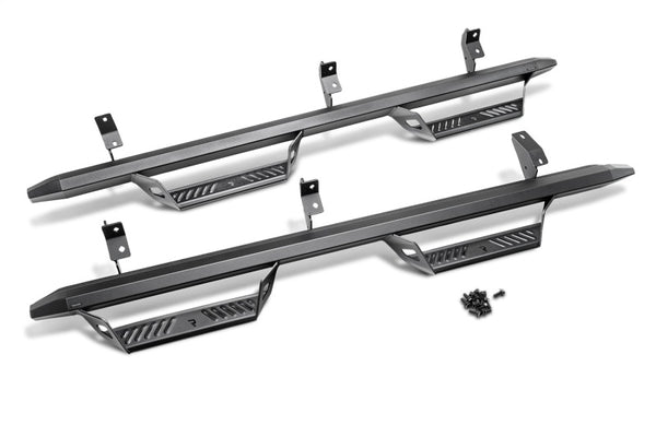 Predator Pro Step System Double Cab - Tex. Black — 07-17 Toyota Tundra