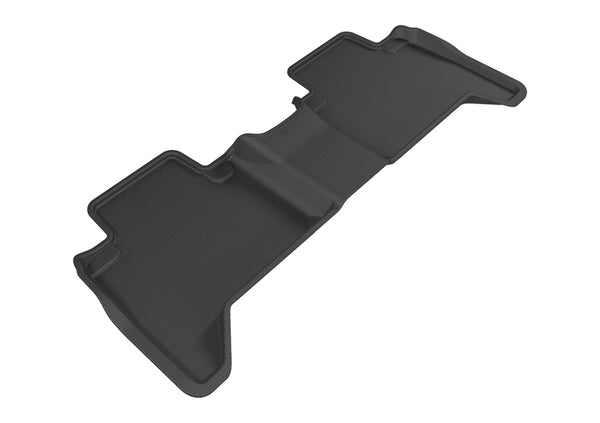 Kagu 2nd Row Floormats Double Cab - Black — 2016-2020 Toyota Tacoma