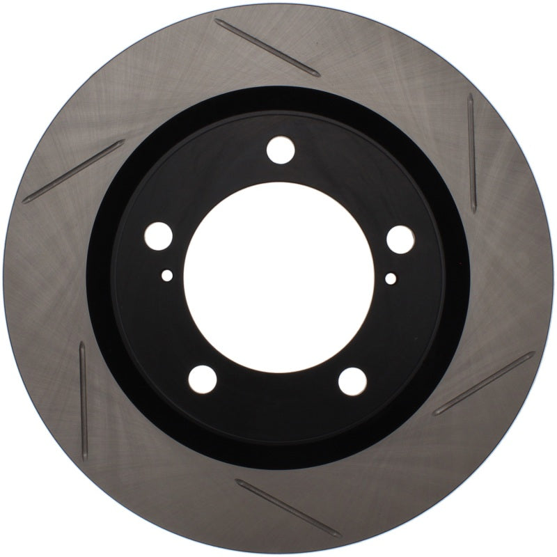 Power Slot / Slotted Left Front Rotor — 08-09 Toyota Sequoia
