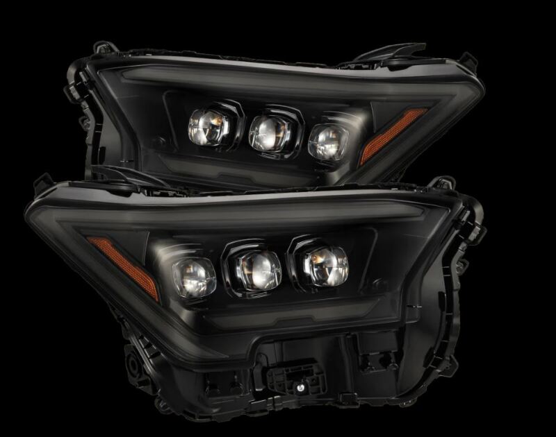 NOVA-Series Projector Headlights (Pair) - Alpha-Black w/Activation Light — 2024 Toyota Tacoma
