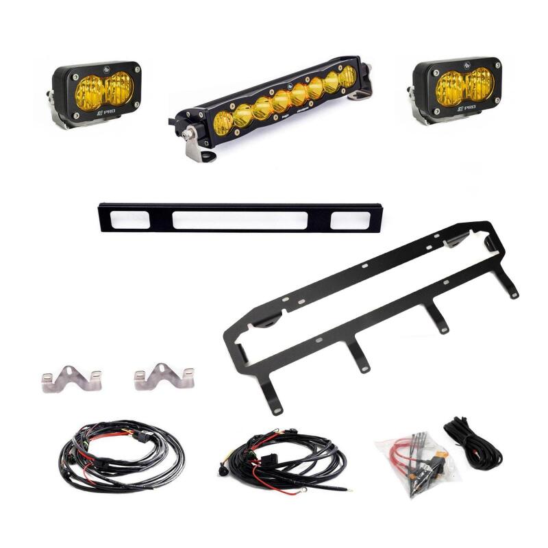 TRD 10in Pro S2 Pro Grille Light Replacement Kit - Amber — 2025 Toyota 4Runner