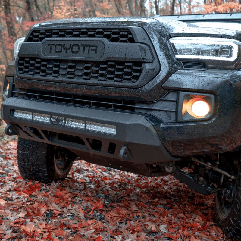 Stealth Bumper - No Bull Bar / 32In Led Bar Spot W/ Tall Switch — 16-23 Toyota Tacoma