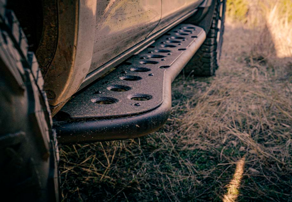 2023Tacoma Step Ed Rock Sliders - Double Cab Short Bed W/ No Kick Out/Steel — 2005