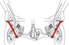 Lower Control Arms Rear — Toyota 4Runner