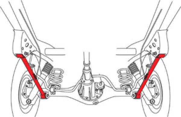 Lower Control Arms Rear — Toyota 4Runner
