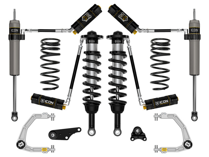 1.25in-3in Stage 5 Suspension System Billet w/ Triple Rate Spring — 2024+ Toyota Tacoma