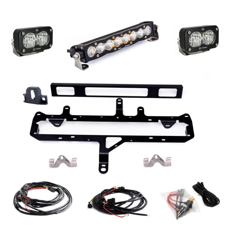 S8 Series 10in Grille Conversion Light Kit — 2024+ Toyota Tacoma
