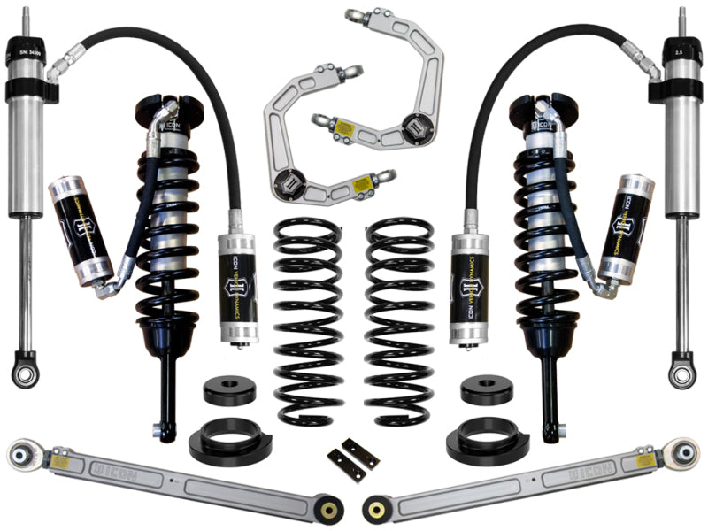 0-3.5in Stage 5 Suspension System w/Billet UCA — 03-09 Lexus GX470