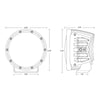 6in. 360-Series A-Pillar Lighting Kit — 2022+ Toyota Tundra