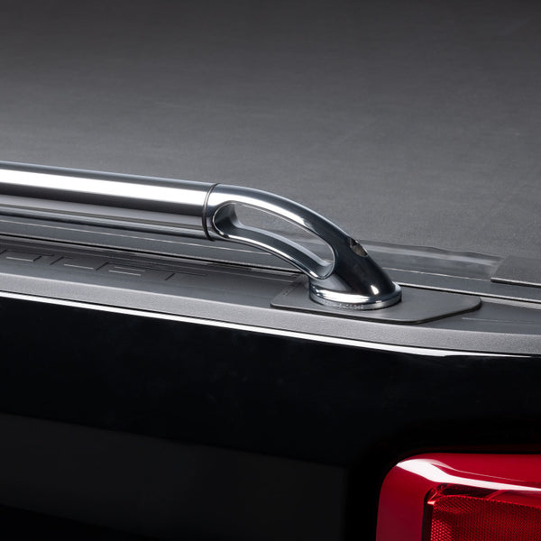 Locker Side Rails 5.5ft Bed - Black Powder Coated — 07-20 Toyota Tundra