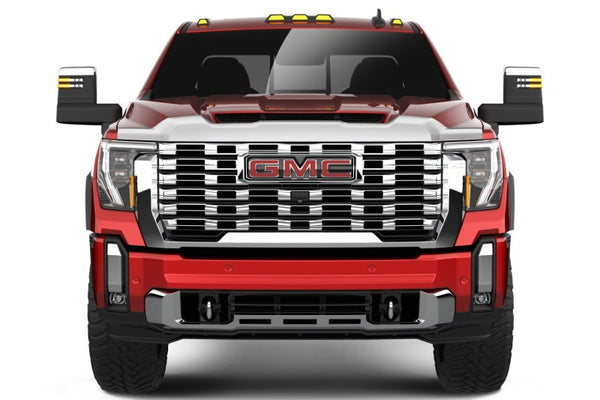 & Aeroskin Hood Protector - Chrome — 22-24 Toyota Tundra