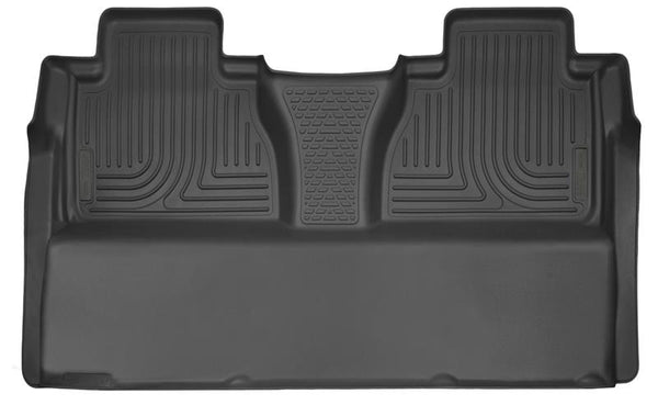 CrewMax Cab Pickup X-Act Contour Black 2nd Seat Floor Liner — 14-16 Toyota Tundra