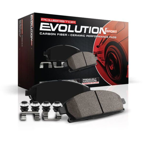 Z23 Evolution Sport Brake Pads w/Hardware Front — 01-03 Toyota Sequoia