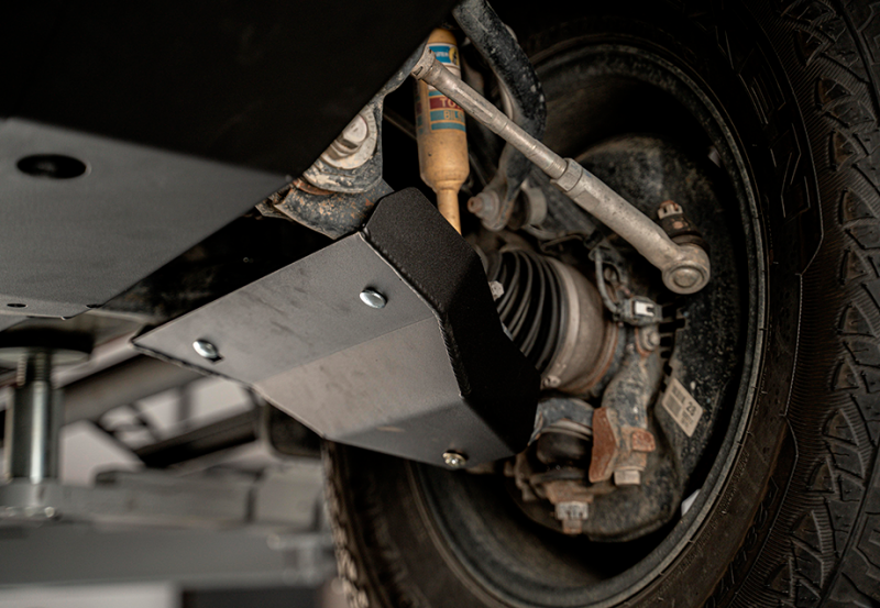 Control Arm Skid Plate Lower — 05-23 Toyota Tacoma