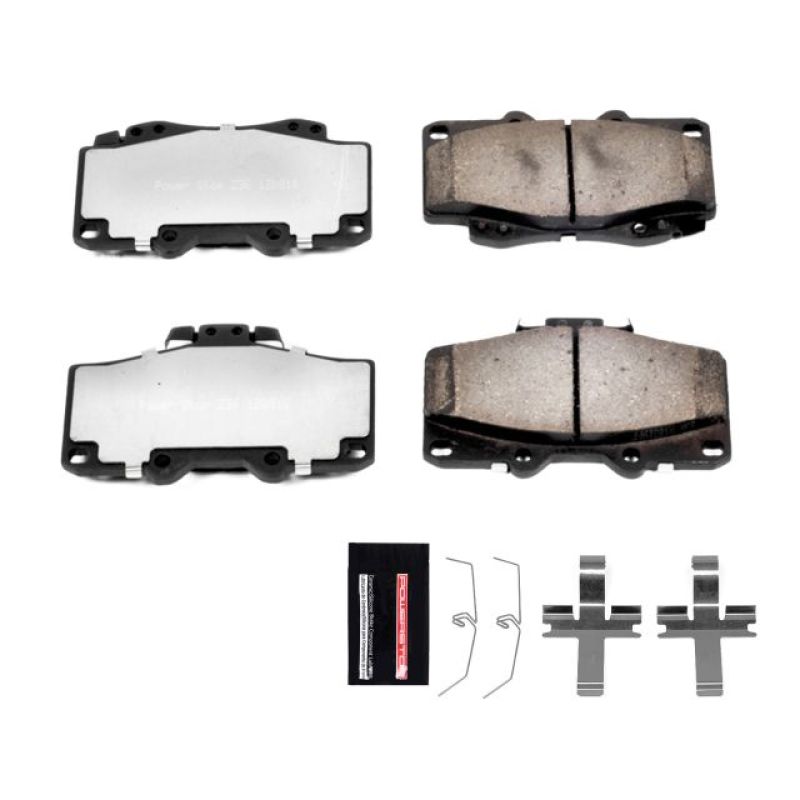 Z36 Truck & Tow Brake Pads w/Hardware Front — 96-02 Toyota 4Runner