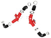 (J300) V6-3.5L (tt) BladeRunner 2.5in Aluminum Hot Charge Pipe - Red — 2022 Toyota Land Cruiser