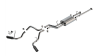 4.6L/5.7L Cat-Back Touring SS Catback Exhaust w/ Black Chrome Tips — 07-21 Toyota Tundra