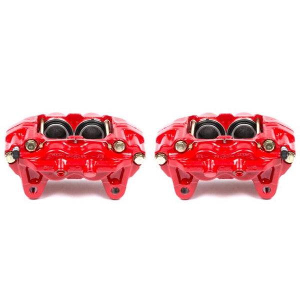 Red Calipers w/o Brackets Front - Pair — 01-03 Toyota Sequoia