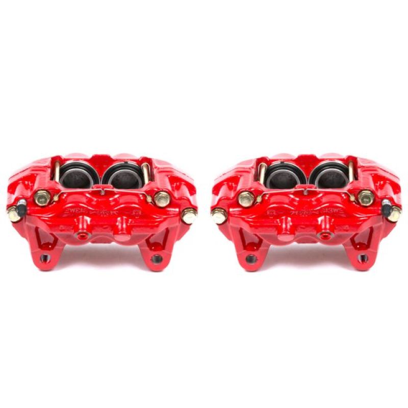 Red Calipers w/o Brackets Front - Pair — 01-03 Toyota Sequoia