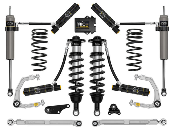1.25in-3in Stage 10 Suspension System Billet w/ Triple Rate Spring — 2024+ Toyota Tacoma