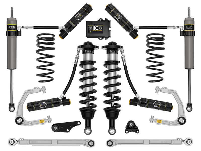 1.25in-3in Stage 10 Suspension System Billet w/ Triple Rate Spring — 2024+ Toyota Tacoma