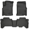 Lexus GX460 WeatherBeater Combo Black Floor Liners — 10-12 Toyota 4Runner