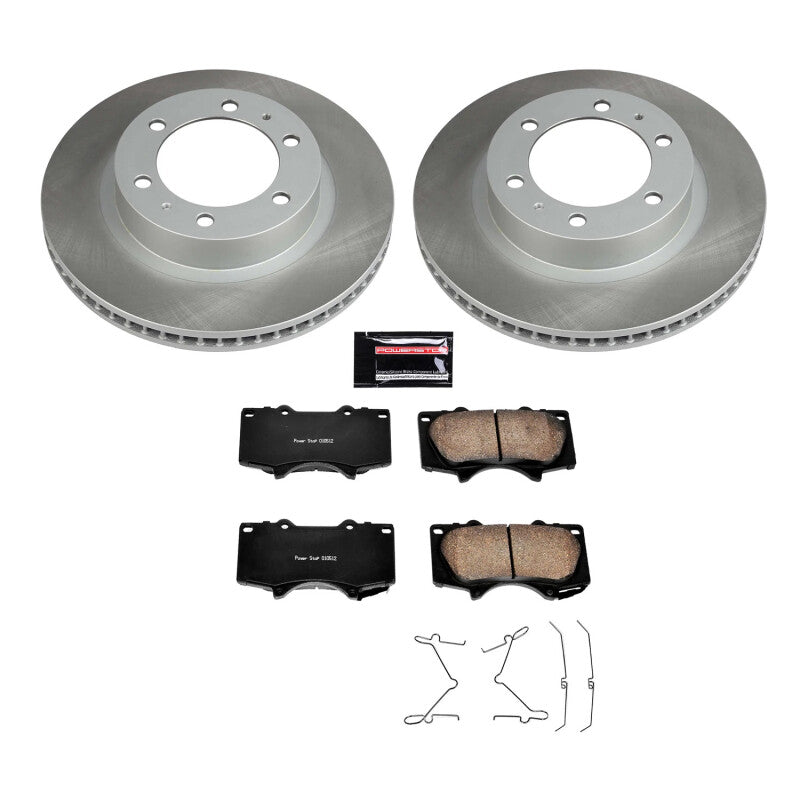 Semi-Coated Rotor Kit Front — 05-22 Toyota Tacoma