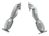 V6-4.0L Twisted Steel 409 Stainless Steel Long Tube Header w/ Cat — 05-11 Toyota Tacoma
