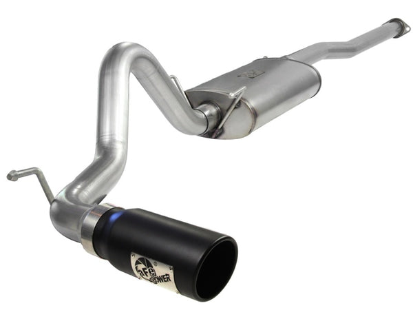MACH Force XP 3in Cat-Back Stainless Steel Exhaust System w/Black Tip — 13-14 Toyota Tacoma